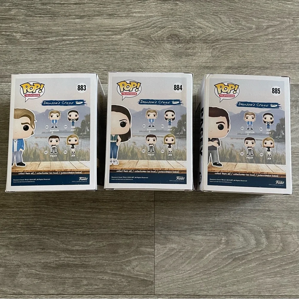 Funko Pop! Dawson’s Creek Set - Dawson 883, Joey 884, Pacey 885 - Picture 4 of 9